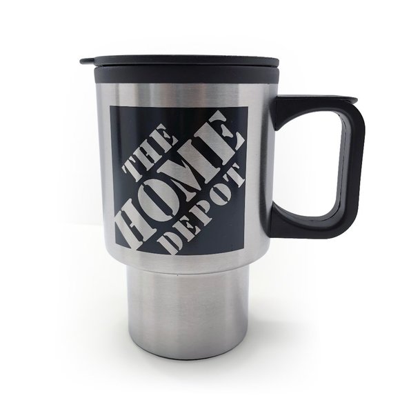 Home Depot Other - 19 oz. Home Depot Insulated Metal Tumbler w Lid